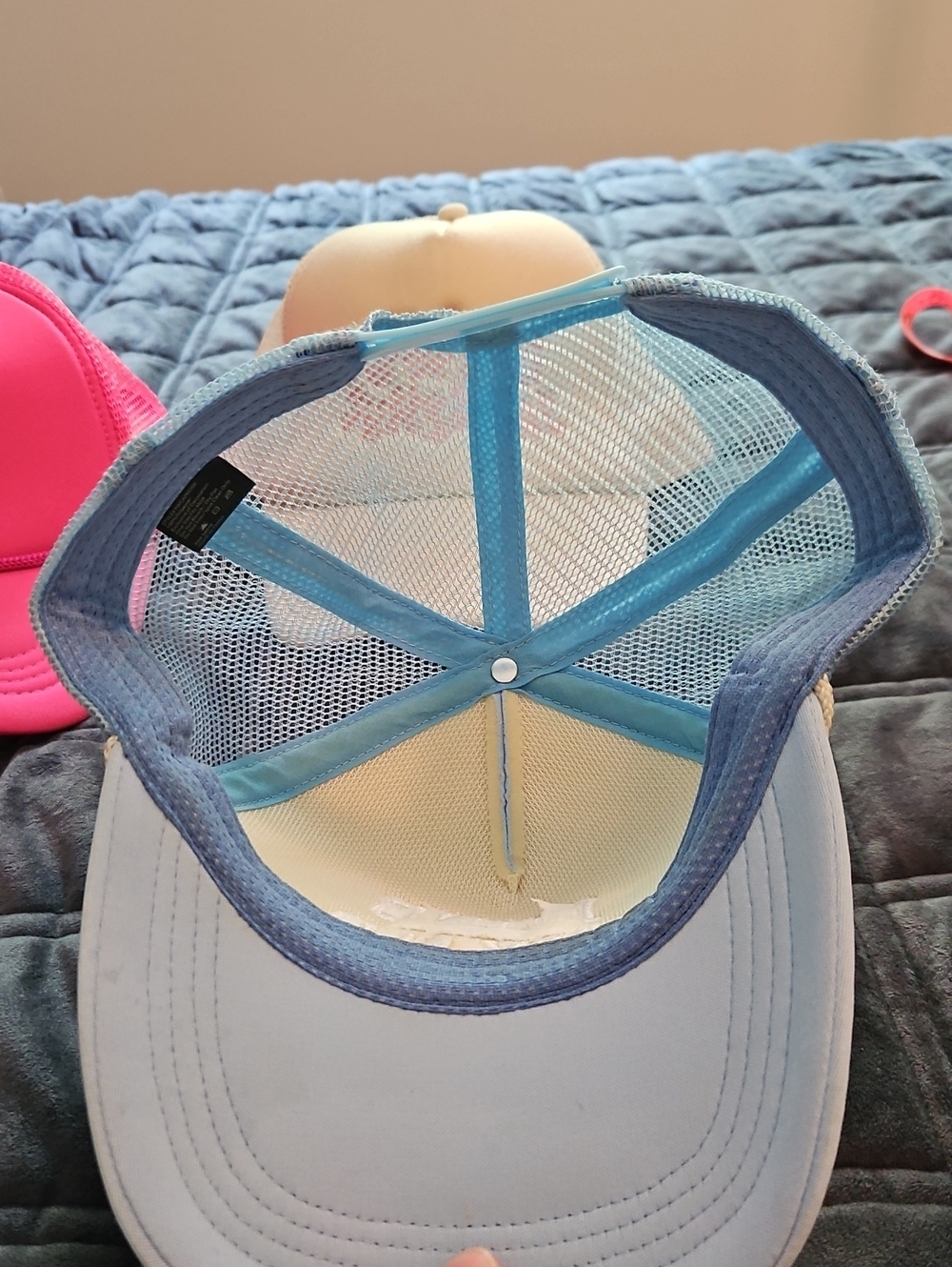 Trucker Hat Bundle, 4 Adjustable Snapbacks, Summer, Football & Weekend Themes - Picture 4 of 8